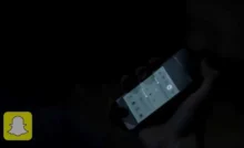Dark Mode on Snapchat