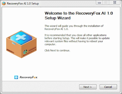 Recover Deleted Excel Files with setup wizard